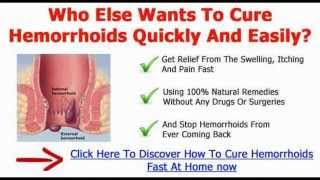 Hemorrhoids Home Treatment - Relief Recipes