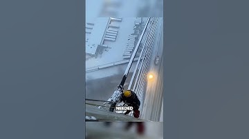 How Ice Is Removed From Suspension Bridge Cables