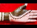 Dot mehndi trick with fork - easy mehndi design || latest mehndi design || mehndi design 2020