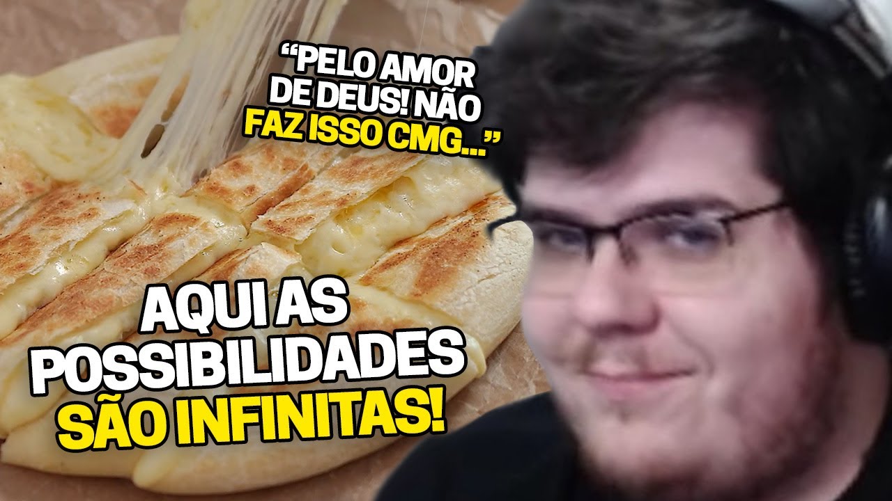 RECEITA ACESSÍVEL! CASIMIRO REAGE AO PREPARO DE UM PÃO DE QUEIJO DE BATATA | Cortes do Casimito