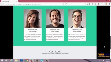 Bootstrap Project A-Z 06 - Xây dựng một trang HTML (P3)  - Học bootstrap miễn phí