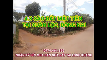 Bán Gấp 4.3 Sào Đất Mặt Tiền Tại Xuân Lộc, Đồng Nai, Giá Rẻ Bất Ngờ