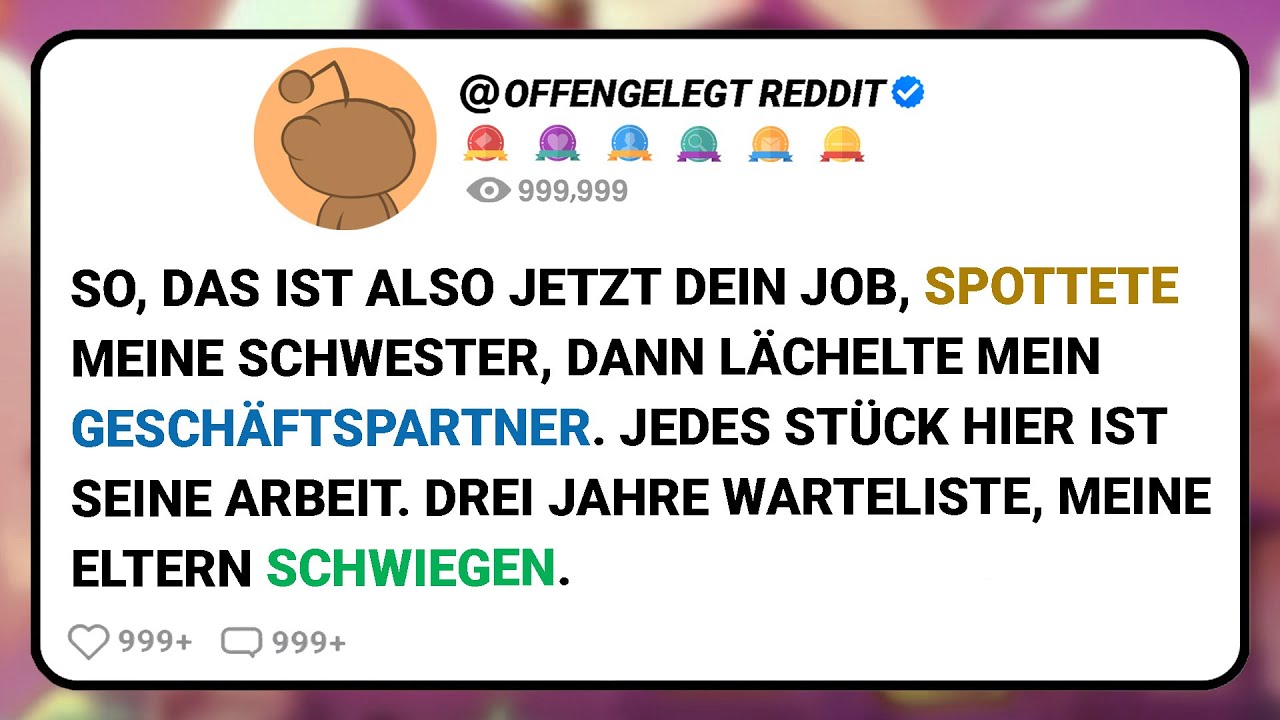 So, Das Ist Also Jetzt Dein Job, Spottete Meine Schwester, Dann Lächelte Mein Geschäftspartner......