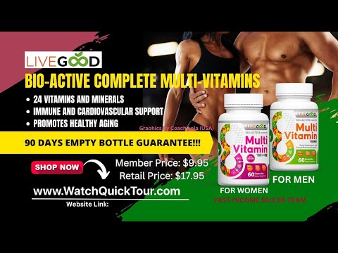 DR RYAN GOODKIN EXPLAINS BIO-ACTIVE COMPLETE MULTI-VITAMIN FOR MEN & WOMEN.