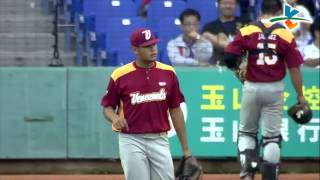 20130903 U18 委內瑞拉VS中華台北 1下 陳子豪帶有2分打點的二壘安打 2:0