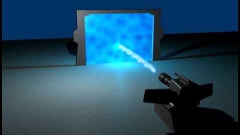 Blender 3D Project : Ion Cannons, Blue Ion Cannon Test 1.3 (shield test too)