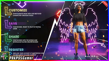 Saints Row: Boss Factory - Create Your Character Before The Game!