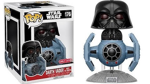 Star Wars Exclusive 40th Anniversary Darth Vader with Tie Fighter Funko Pop Unboxing