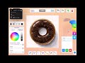 ROBLOX | SPEED DRAW | DRAWING REALISTIC DONUT in 10 minutes | Timelapse | Lexi Draw