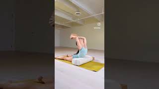Yoga Drills for Backbends
Work strength and flexibility to deepen your backbone. Use these drills to access spinal extension.
1. Elevate the body on blocks and upholster. This gets more space for the spine to release by allowing gravity to assist with the extension.
2. Place upholster like a wedge in the lower portion of the abdomen. Use this extra height and support to engage the back muscles and the posterior chain.
3. Tie yourself up in a strap and then use a push pull mechanism to bring the feet closer to the head.
4. Put it all together. Engage the back muscles to articulate a deeper, spinal extension. Don’t be fooled into trying to bring the feet to the head. Instead, keep bending the back and folding into the joints of the spine.
Keep practicing 🙏
Join my Yoga Drills classes live every Wednesday in August at 1 pm or watch the replay— Only on @omstarsofficial. https://omstars.com/live-classes
Stay tuned for my upcoming October strength based yoga series!
Join my free Progressive Ashtanga yoga challenge, only on Omstars! Get started today. Sign up here: https://omstars.com/courses/progressive-ashtanga-challenge-with-kino
Practice with me on Omstars! Join my online community to get
access to all of my classes and practice withe me LIVE. Start with a 7-Day Free Trial!
Get started here: https://yoga.omstars.com/partner-program-kino-macgregor/
Follow @KinoYoga on Instagram for inspiration!
Kino Yoga YouTube channel is place where you will find all the tools for your yoga practice. Full length beginner friendly practice sessions, tutorials on almost every posture that work like a yoga pose encyclopedia, yoga lifestyle and philosophy discussions and Kinos handstand and yoga demo
videos for inspiration from all over the world.
Kino MacGregor is a yoga teacher, best-selling author, co-founder of Miami Life Center and Omstars, a leading online yoga platform. She has practiced yoga for over 25 years and meditation for over 20. she is one of only a few students to begin the challenging Fifth Series of Ashtanga Yoga and receive the Certification to teach from its founder K. Pattabhi Jois in Mysore, India. Yoga Drills for Backbends