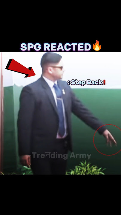 SPG vs. Politicians 🗿🔥🔐 'No Shortcut to PM Modi' ✅ #shorts #viralvideo #trending