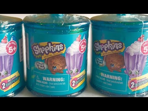 Shopkins Season 4 Surprise Food Fair Candy Jars With Ultra Rare Shopkins