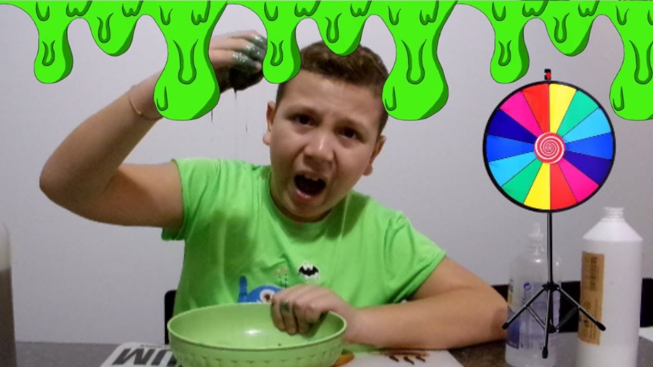 FACCIO LO SLIME CON LA RUOTA DELLA SFORTUNA!!! (FINITO MALE)