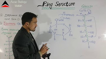 How to make ring structure of carbohydrate.or cyclic structure.detail lecture in Hindi and Urdu