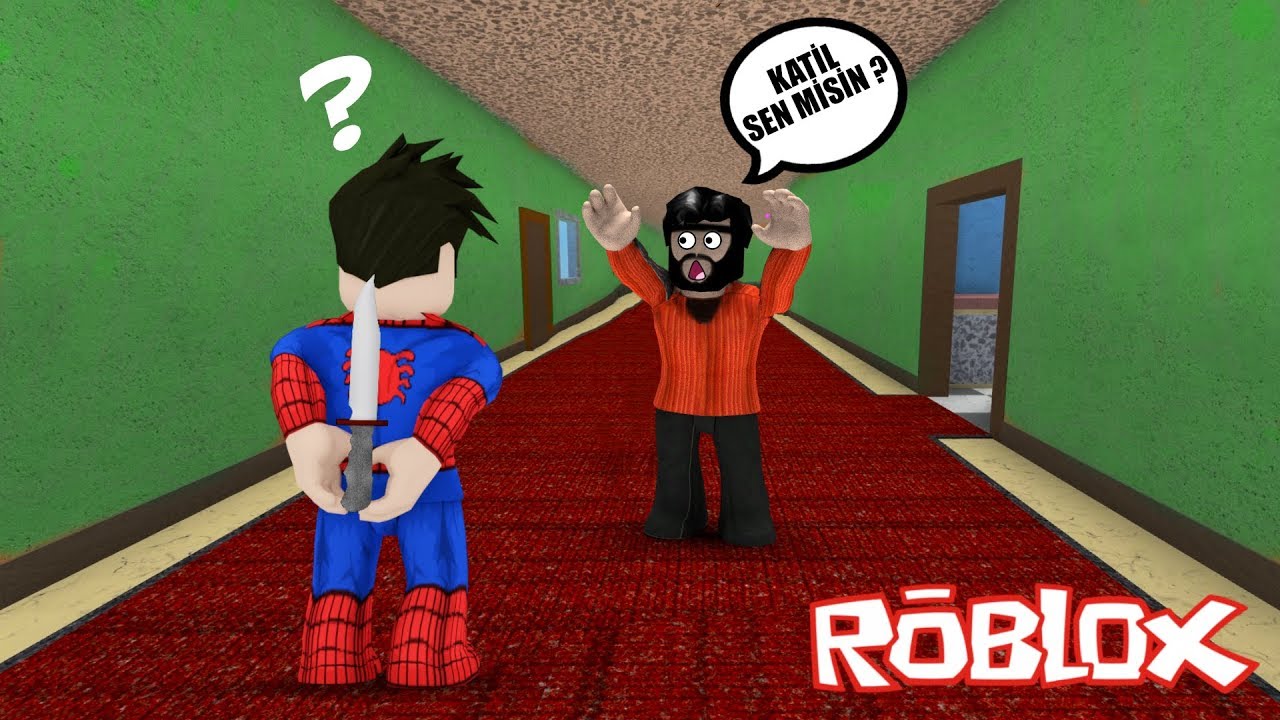 Katil Sen Misin Murder Mystery 2 Roblox Turkce Youtube - noob lar katil oldu murder mystery roblox turkce