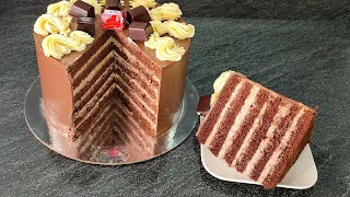 картинка: Роскошный торт Mon Chéri ! Со вкусом ЗНАМЕНИТЫХ КОНФЕТ! Нежнейший шоколадный торт, тает во рту!