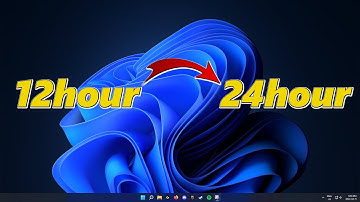 How to Change to 24 Hour Clock in Windows 11