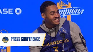 Warriors Talk | Jordan Poole on Contract Extension - Oct. 16, 2022
