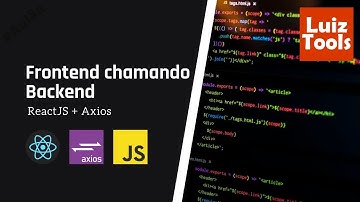 Frontend chamando Backend (ReactJS + Axios)