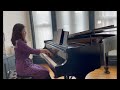 Song Without Words Op. 30 No. 3 by Felix Mendelssohn played by Yuki Negishi