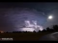 Time lapse lightning storm