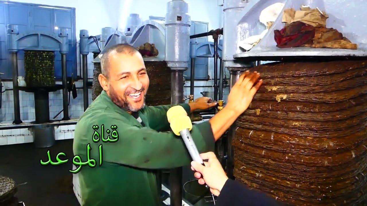 من أقدم معاصر زيت الزيتونة في تونس ، فيها زيت زيتونة من المنبع 