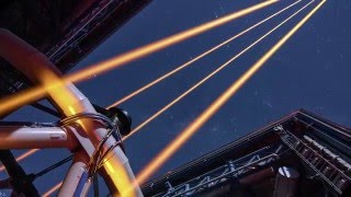 Big Telescope Blasts Out Powerful Laser Beams | Video