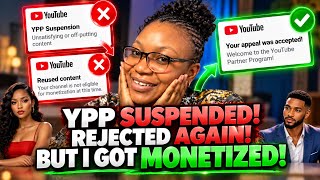 My AI Storytelling Channel Was Suspended From YPP… But I Got Monetized AGAIN! 😱