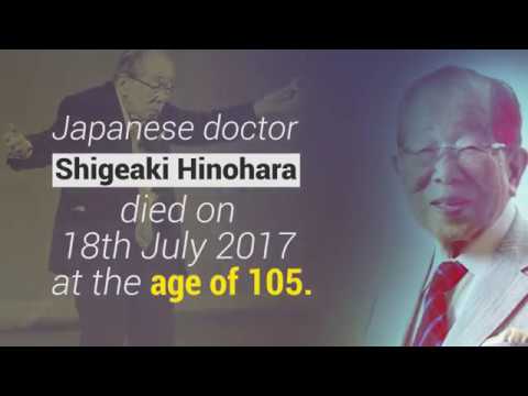 Japanese Doctor Shigeaki Hinohara Died - YouTube