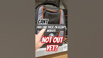 Have you seen the new klein Tools Bag? #tools #mistakestoavoid #fyp #diy #klein