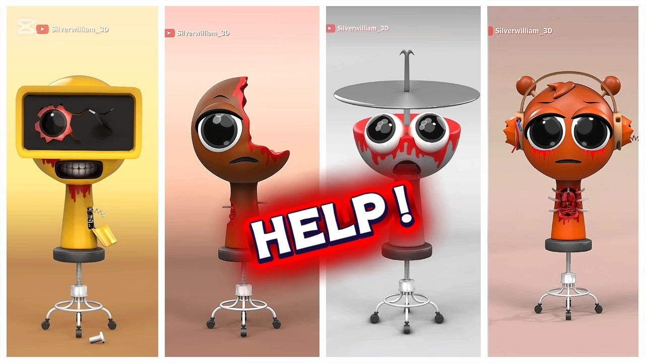 INCREDIBLE SPRUNKI HELP! | Tiles Hop EDM Rush #30 #3Danimation