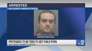 Fort Myers man accused of posing as a teen to get child porn
