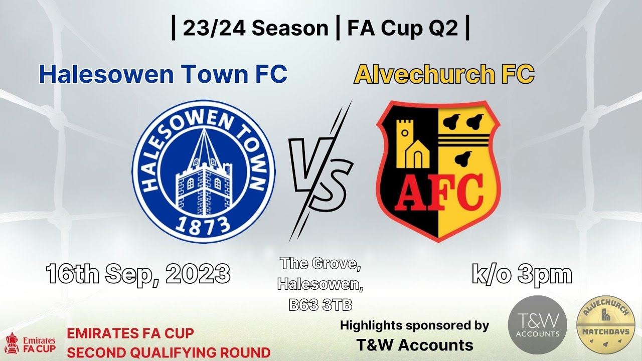 [PREVIEW] Halesowen Town vs Alvechurch 16/09/23 YouTube