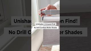 😎Super Simple No Drill Cordless Roller Shades