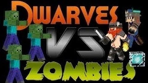 Minecraft Server Game - Dwarves vs. Zombies - Part 3.
