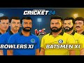 Cricket 24 | T10 Showdown | Bowlers XI vs Batsmen XI  Full Highlights