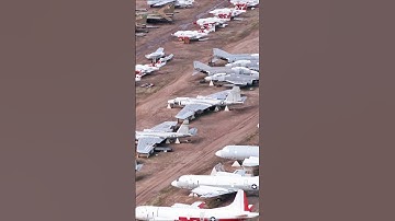 The biggest graveyard of old planes #shorts