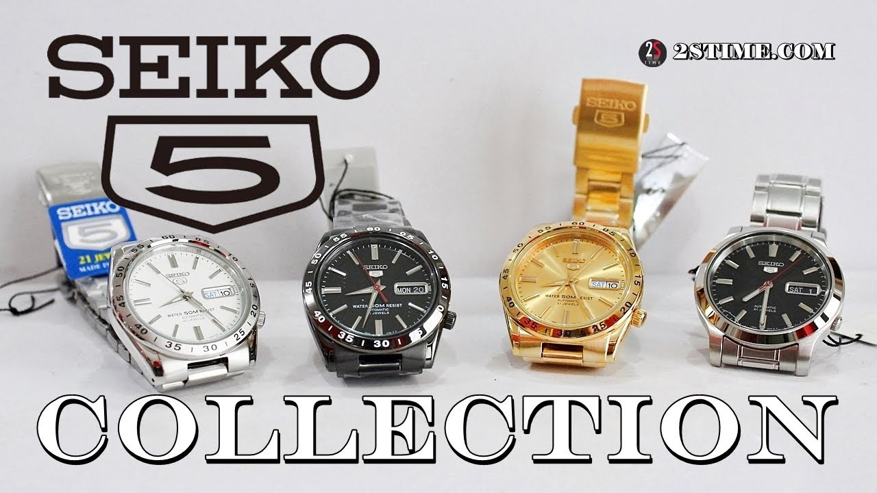 SEIKO 5 Series Collection | Last CALL to BUY under 150$ - YouTube