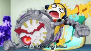 Digimon Universe Appli Monsters, but only when Watchmon speaks (English fansub)