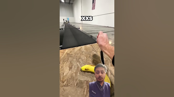 Banana vs Sword on a Conveyor Belt