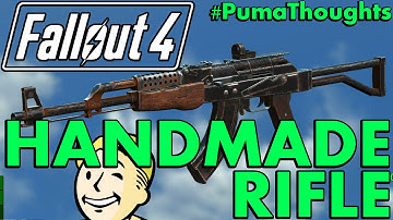 FALLOUT 4: Nuka World DLC - Handmade Rifle Weapon Analysis, Review and Location #PumaThoughts