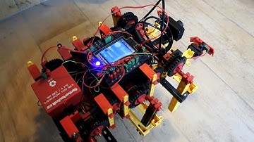 fischertechnik TXT controller : Mirft2 ep. 188 - Intro, ssh, Python, walking, OpenCV, more