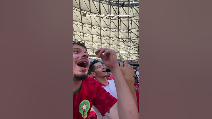 الجمهور المغربي يضغط على الحكم 😂🇲🇦