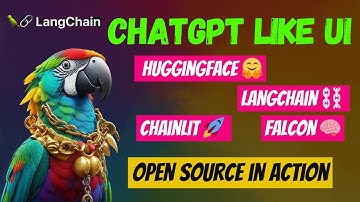 Create ChatGPT-like UI Using Falcon, LangChain and Chainlit