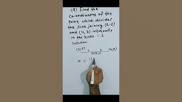 (co-ordinate geometry) class 10