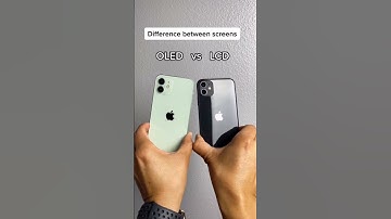 LCD display vs OLED display comparison video #5gmobiles #device