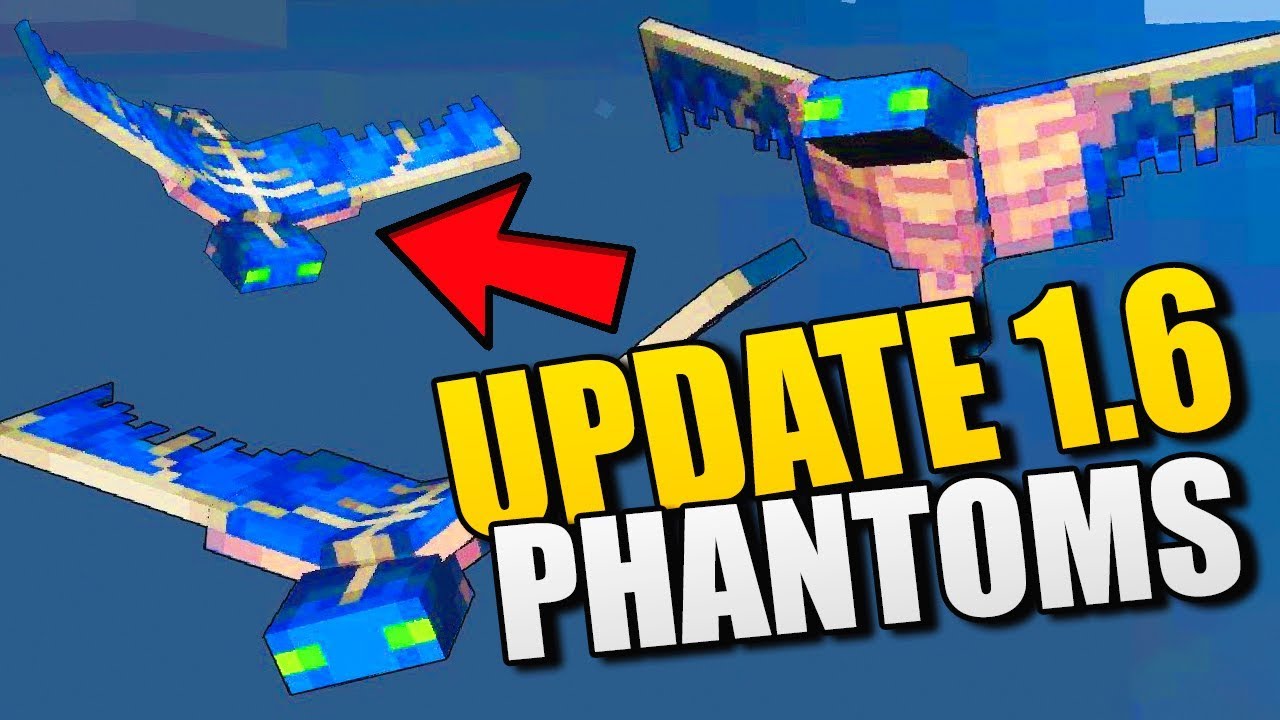 😱 YA SALIO EL PHANTOM EN PE 1.6 👉 REVIEW MINECRAFT PE 1.6 ...