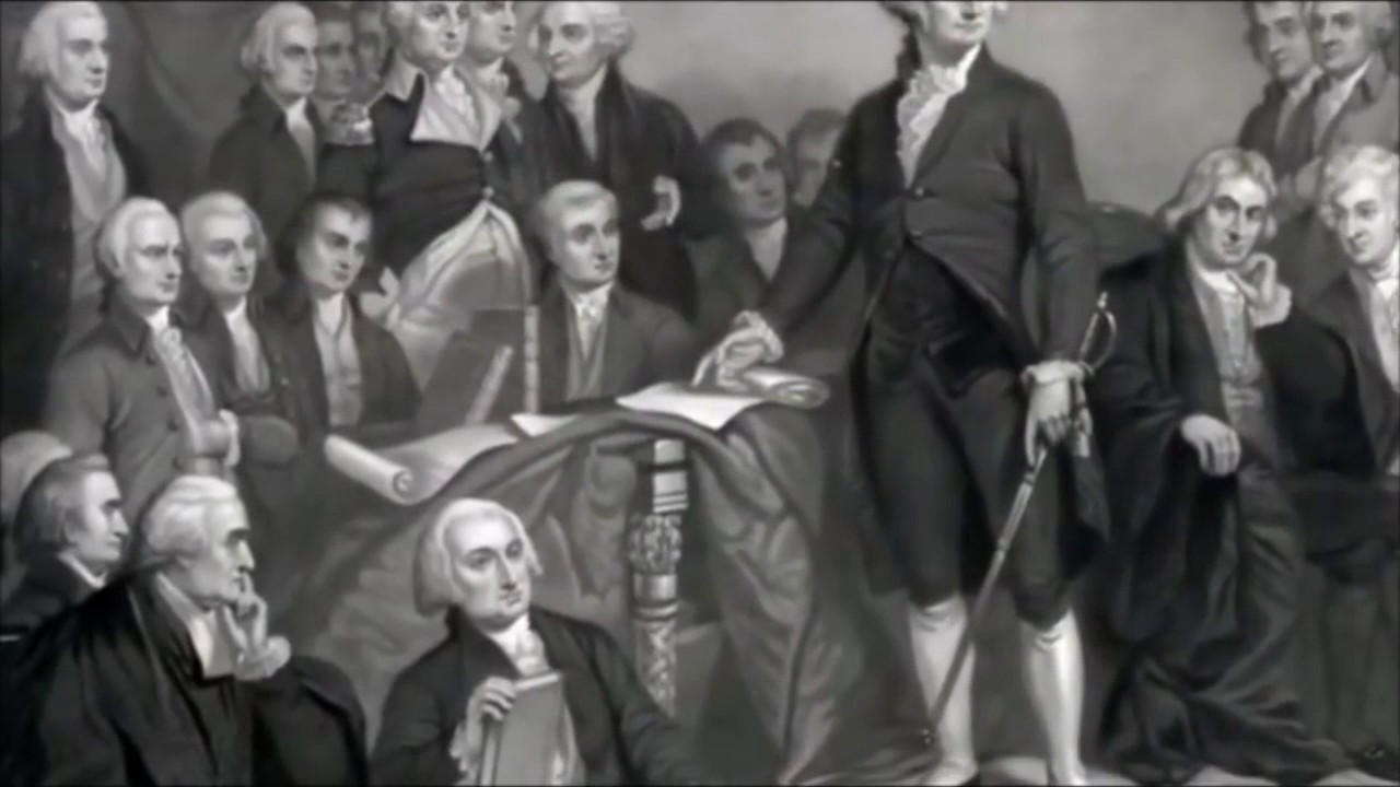 George Washington S First Cabinet Youtube