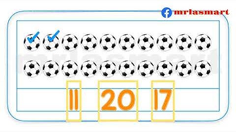 Count and Write | Circle the Correct Answer | 11 to 20 | Merryland Academy Digital Classroom