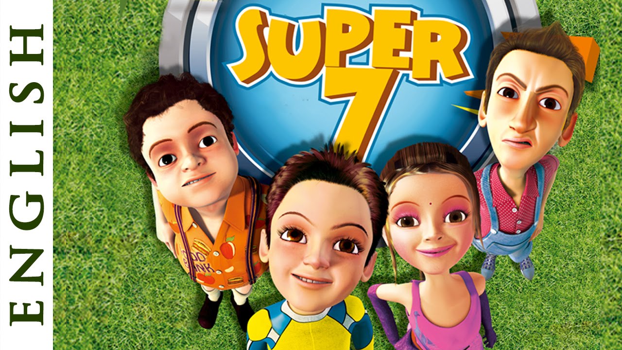 Super Seven (English) Fun Cartoon Movies for Kids HD YouTube
